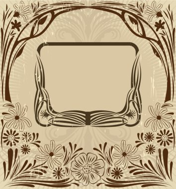 Vintage frame clipart