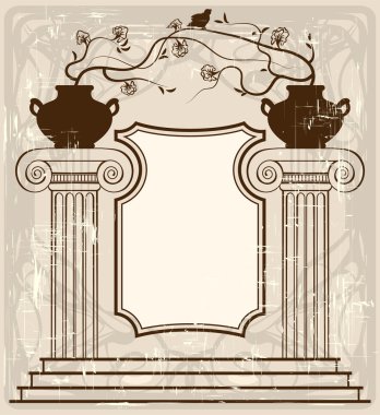 Ancient background clipart