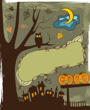 Halloween background clipart