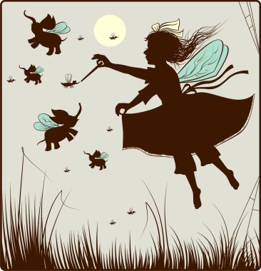 The small fairy clipart