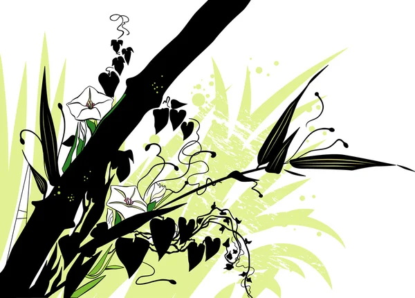Le bambou — Image vectorielle