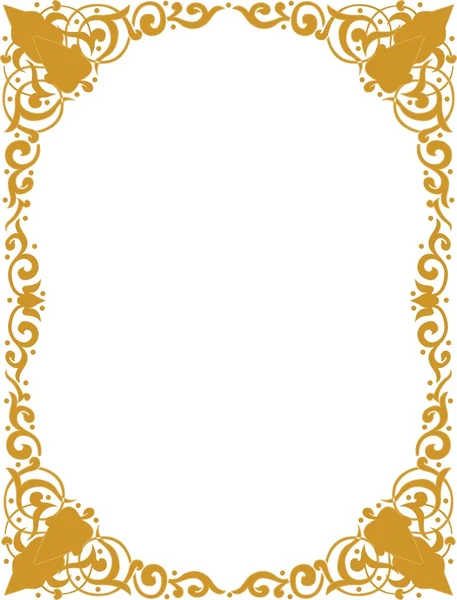 stock vector Golden Border