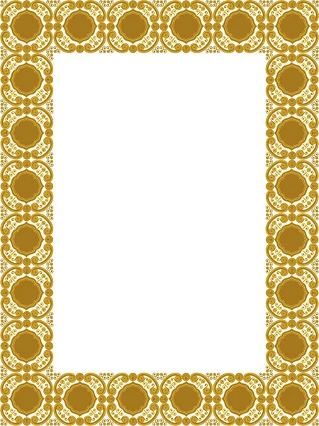 金色边框 — 图库矢量图片
