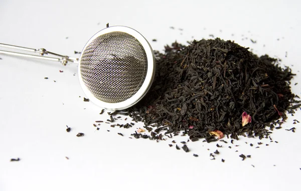 stock image Tea Strainer and Tea