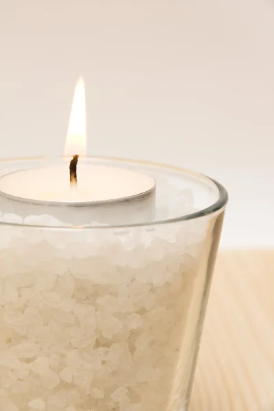 Candle in Glass — Stock Photo, Image