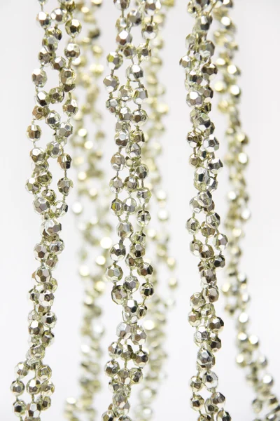 Perles de décoration dorées — Photo