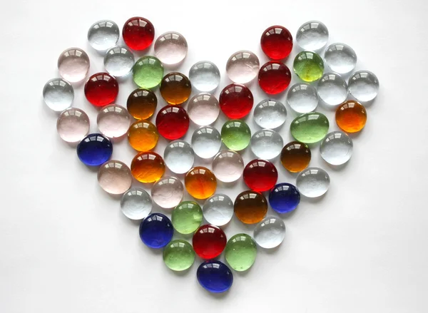 Corazón de vidrio — Foto de Stock