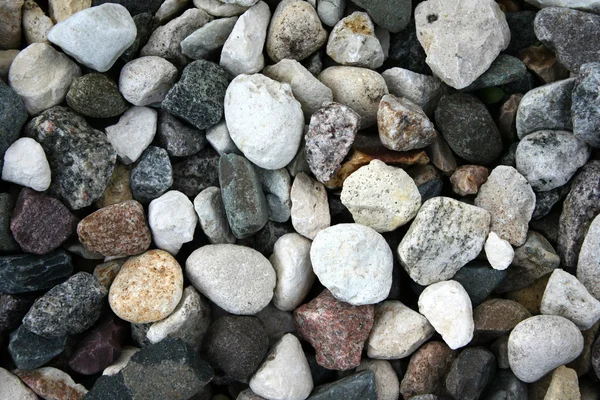Montón de piedras de muchos colores — Foto de Stock