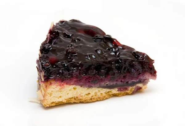 stock image Piece of Bilberry Jelly Pie