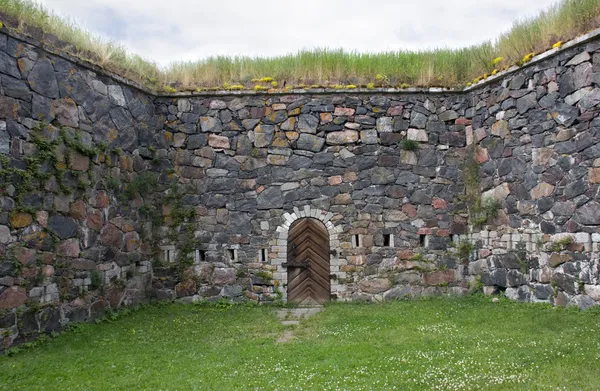 Eingang zum alten Burgreservat — Stockfoto