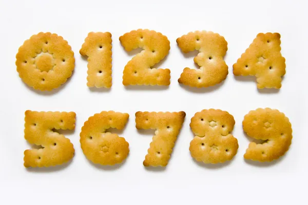Appetizing numerals — Stock Photo, Image