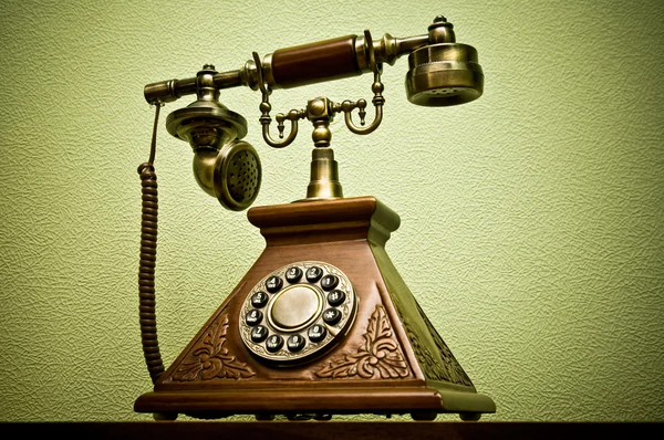 Starý telefon — Stock fotografie