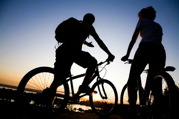 Cyklistą — Zdjęcie stockowe
