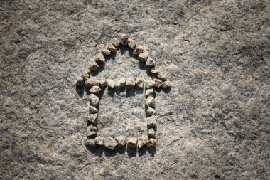 Stone house clipart