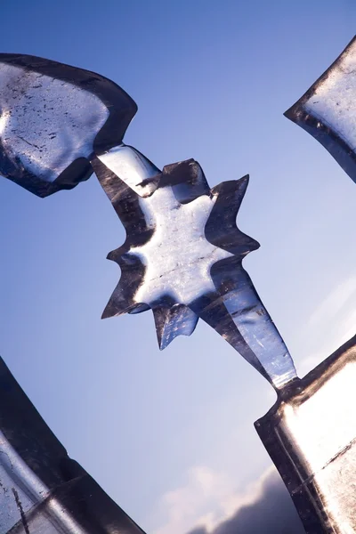 Ice star — Stock Photo, Image