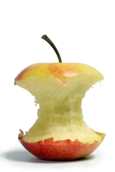 Lite av ett äpple. — Stockfoto