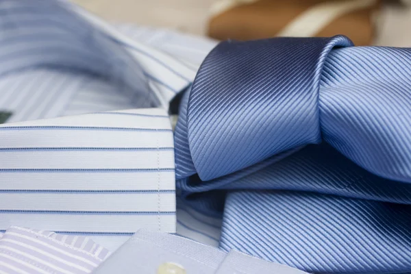 Overhemd en stropdas — Stockfoto