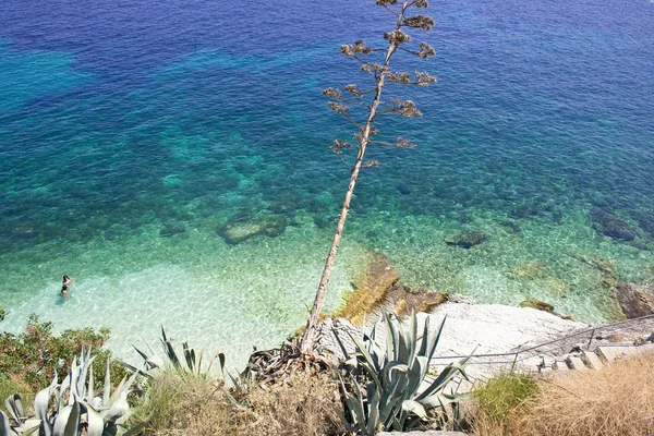 Agia Efimia beach, Cephalonia — Stock Photo, Image