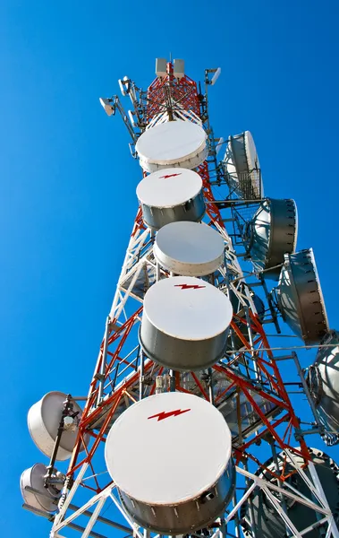 Comunication anteny — Zdjęcie stockowe