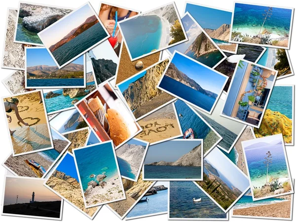 Cartão postal da praia — Fotografia de Stock