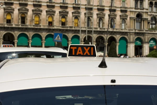 Taxi. — Foto de Stock