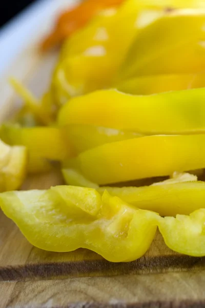Yellow peppers — Stock Photo, Image