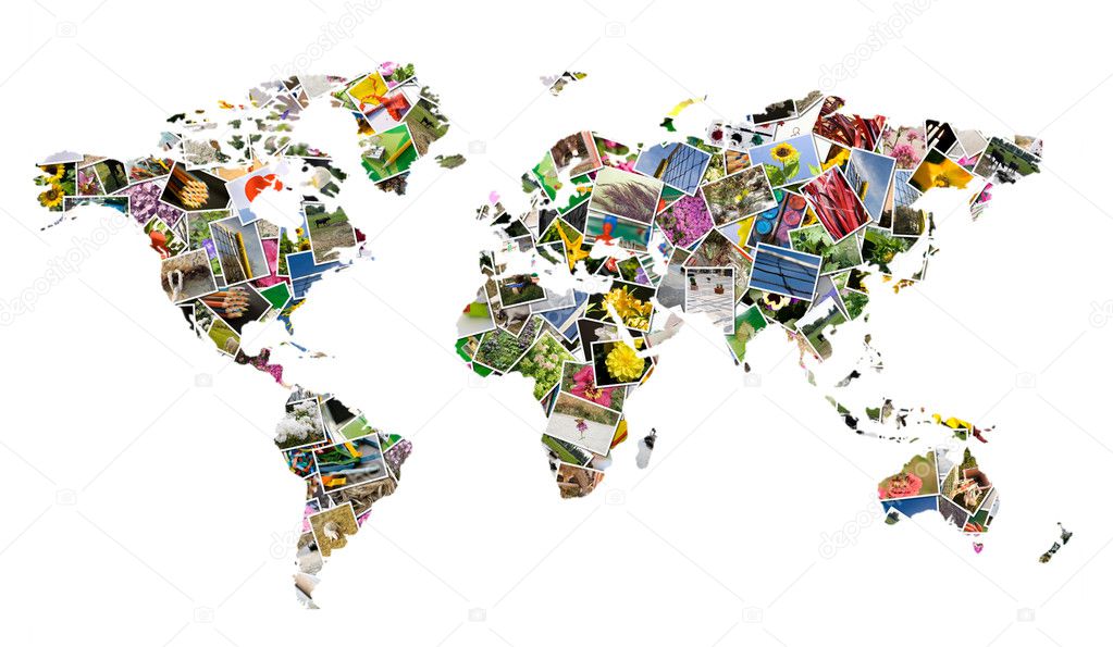 World map — Stock Photo © bepsimage #1455791