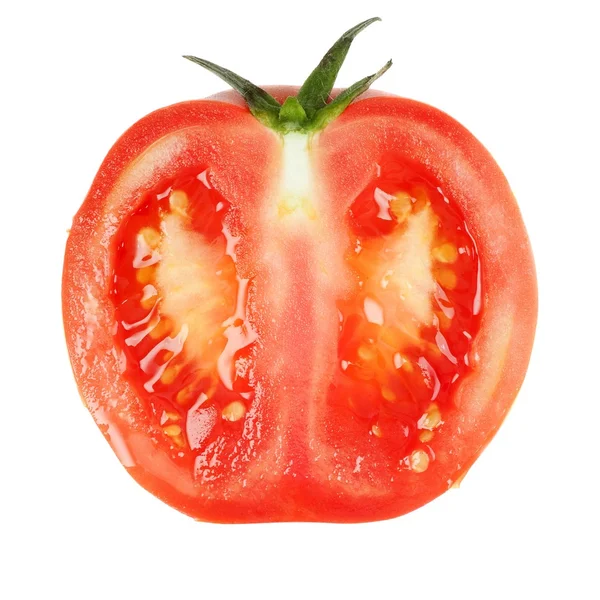 Pomidory: cały i cięcia. — Zdjęcie stockowe