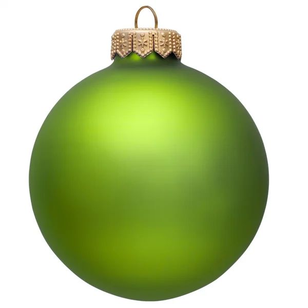 Green christmas ornament . — Stock Photo, Image
