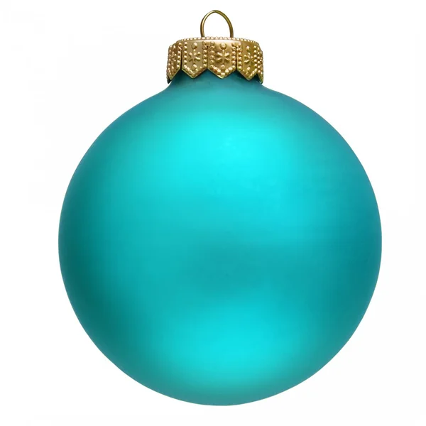 Aquamarin christmas ornament . — Stock Photo, Image