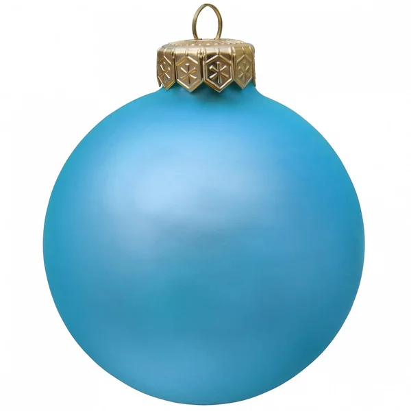 Blue christmas ornament . — Stock Photo, Image