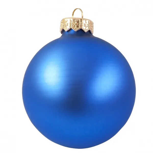 Ornamento de Natal azul  . — Fotografia de Stock