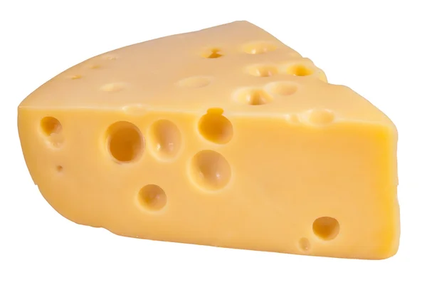 Сыр изолирован — стоковое фото