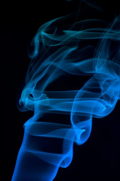 抽象的な青い煙 — ストック写真