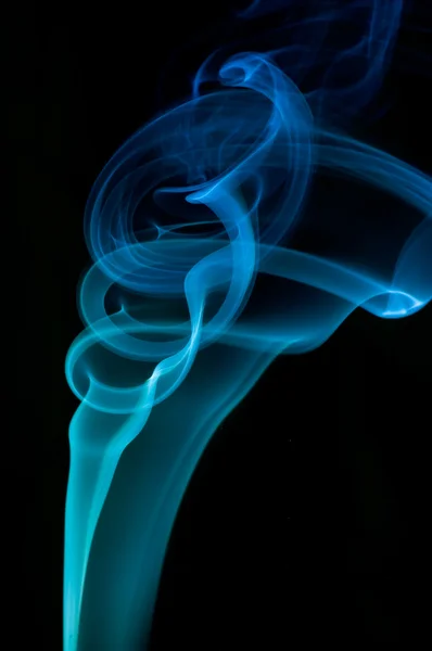 Astratto fumo blu — Foto Stock