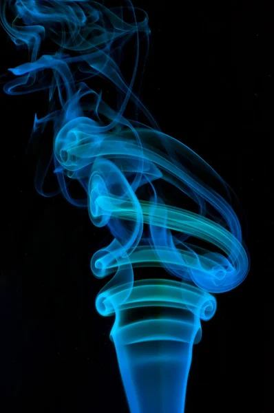 Soyut mavi duman — Stok fotoğraf