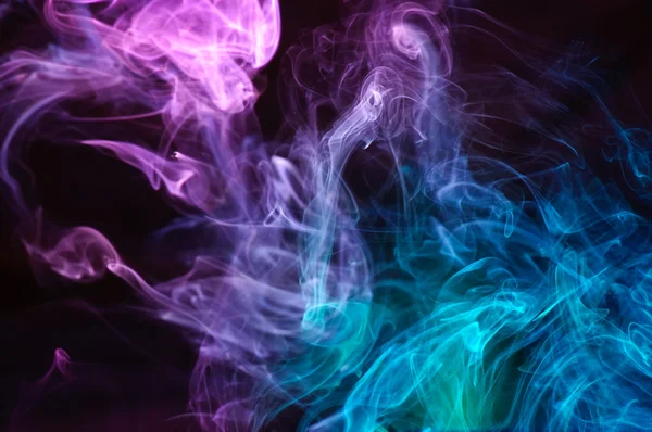 Abstrata fumaça multicolor . — Fotografia de Stock