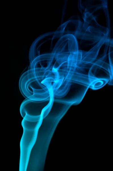Astratto fumo blu — Foto Stock