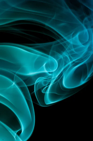 Анотація синій дим — стокове фото