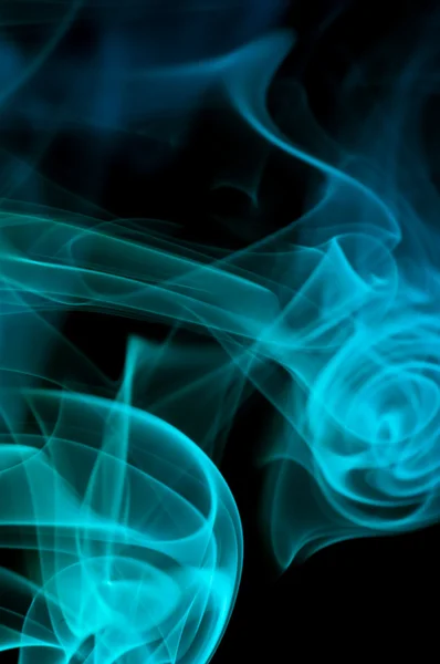 Bstract modrý kouř — Stock fotografie
