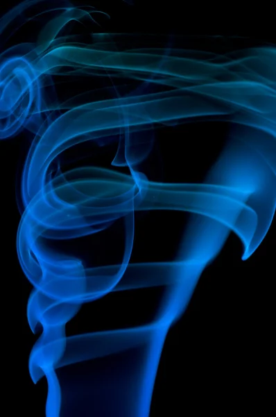 Fumo blu bStract — Foto Stock
