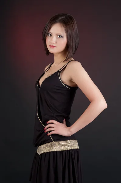 Young beautiful brunette. — Stock Photo, Image