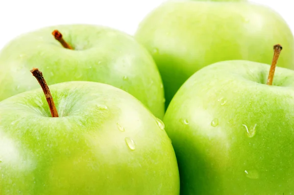 Zöld alma. — Stock Fotó