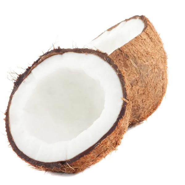 新鮮なココナッツ ホワイト — ストック写真