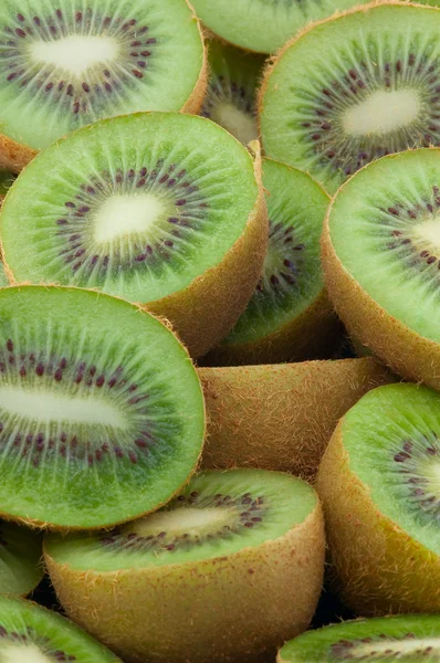 Rebanadas de fruta de kiwi alimentos. —  Fotos de Stock