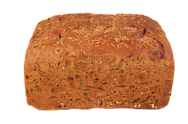 Rozs kenyér kömény vetőmag — Stock Fotó