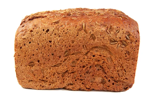 Ржаной хлеб с семенем тмина  . — стоковое фото