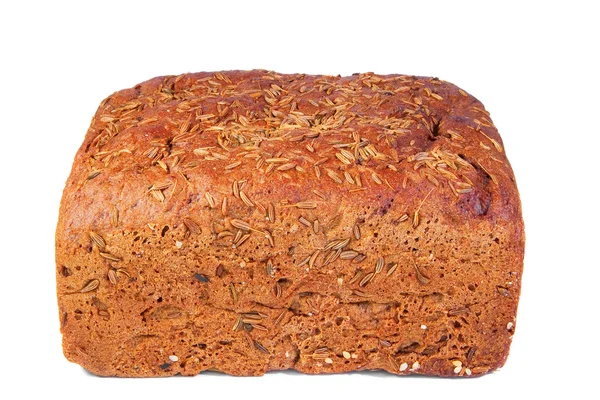 Pane di segale con semi di cumino — Foto Stock
