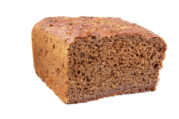 Ржаной хлеб с семенем тмина — стоковое фото