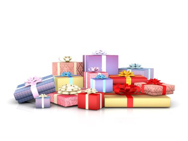 Gift boxes 2 clipart